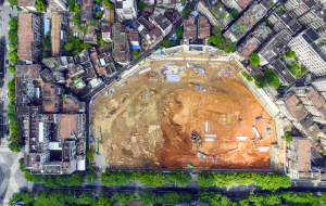 湛江赤坎体育场地下停车场建设有序推进 湛江赤坎体育场地下停车场建设有序推进