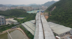 深莞惠红色干线加快施工 一期工程已完成总投资计划60%