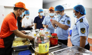 中山开展秋季校园食品安全统一查行动