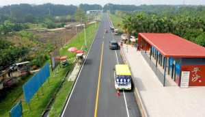 佛山南海：路边增设驿站 出行更有品质