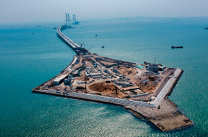 深中通道海底隧道沉管钢壳制造工作全部完成