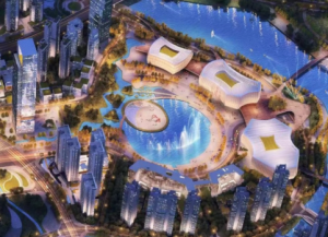 佛山：南海艺术中心片区动工建设