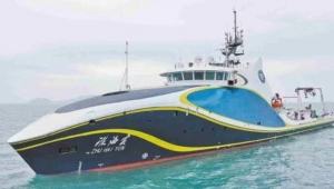 “珠海云”科考船交付使用 系全球首艘智能型无人系统科考母船
