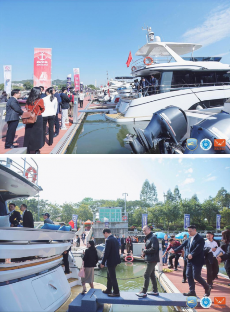 023亚洲游艇展在广州黄埔区长洲岛游艇码头开幕，快来打卡！"
